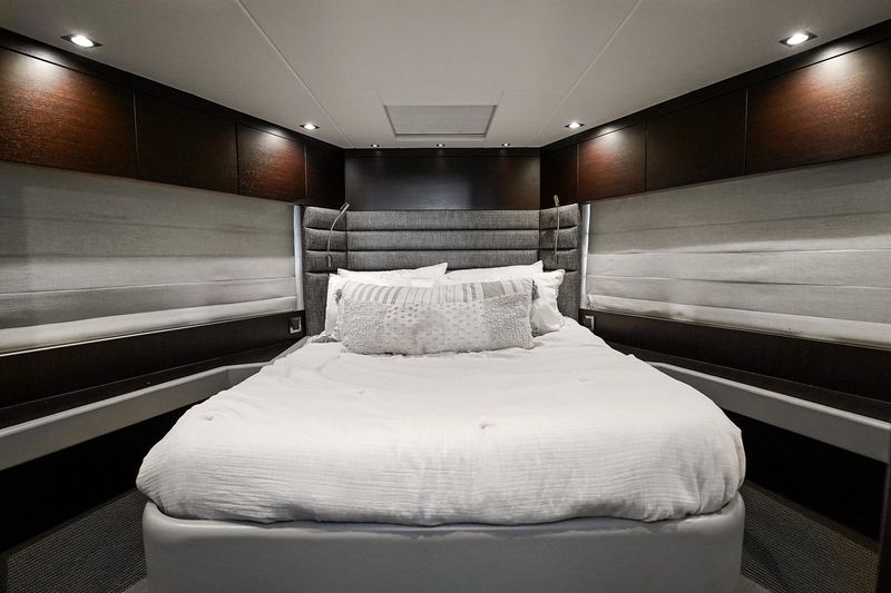 Lucky Bet: The forward VIP cabin